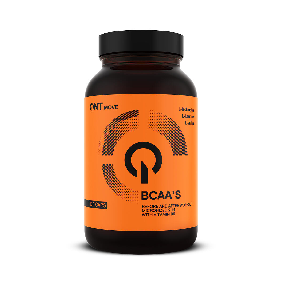 QNT BCAA + vit. B-6 - 100 cápsulas