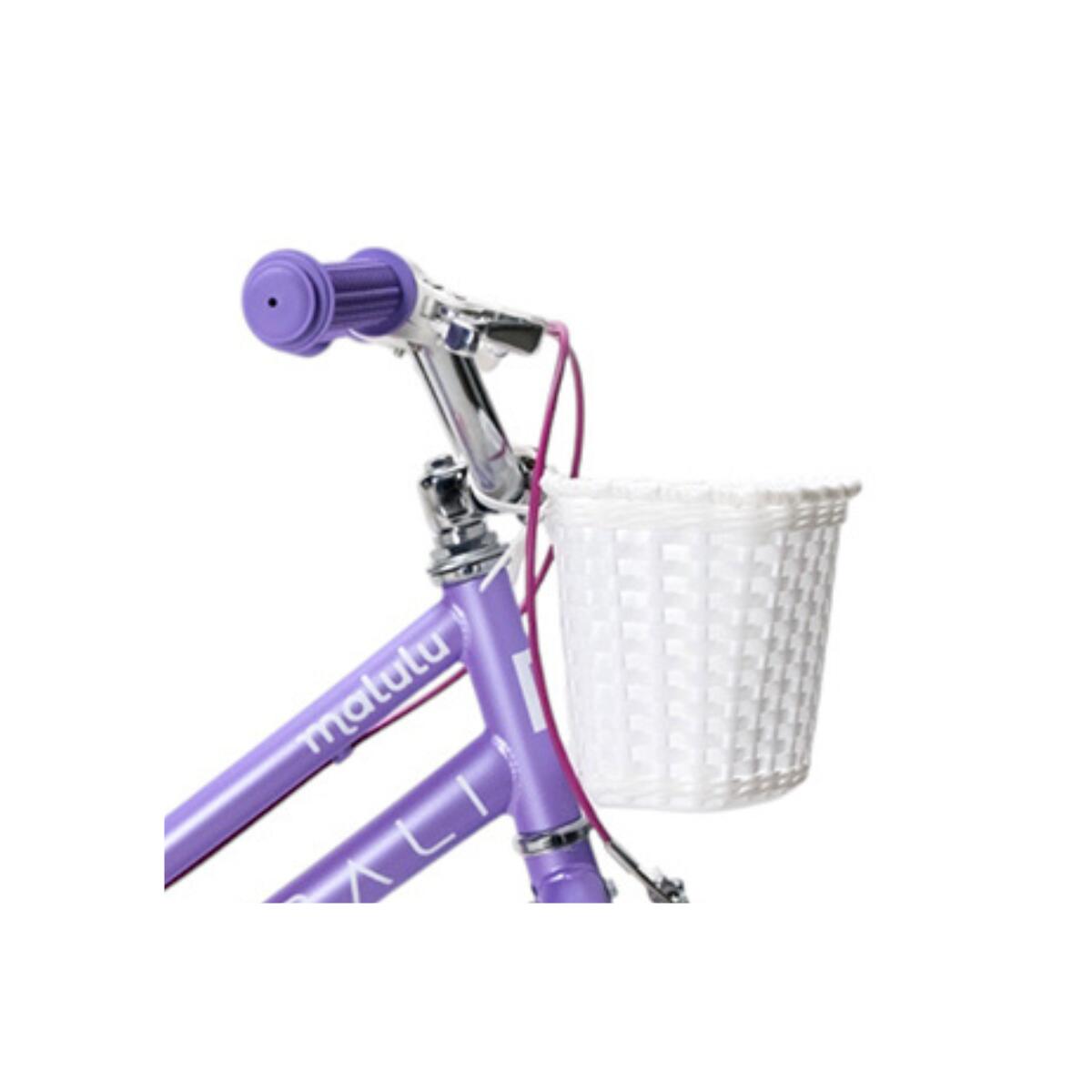 Bicicleta infantil MALULU 14 pulgadas RALI color lila 3/4