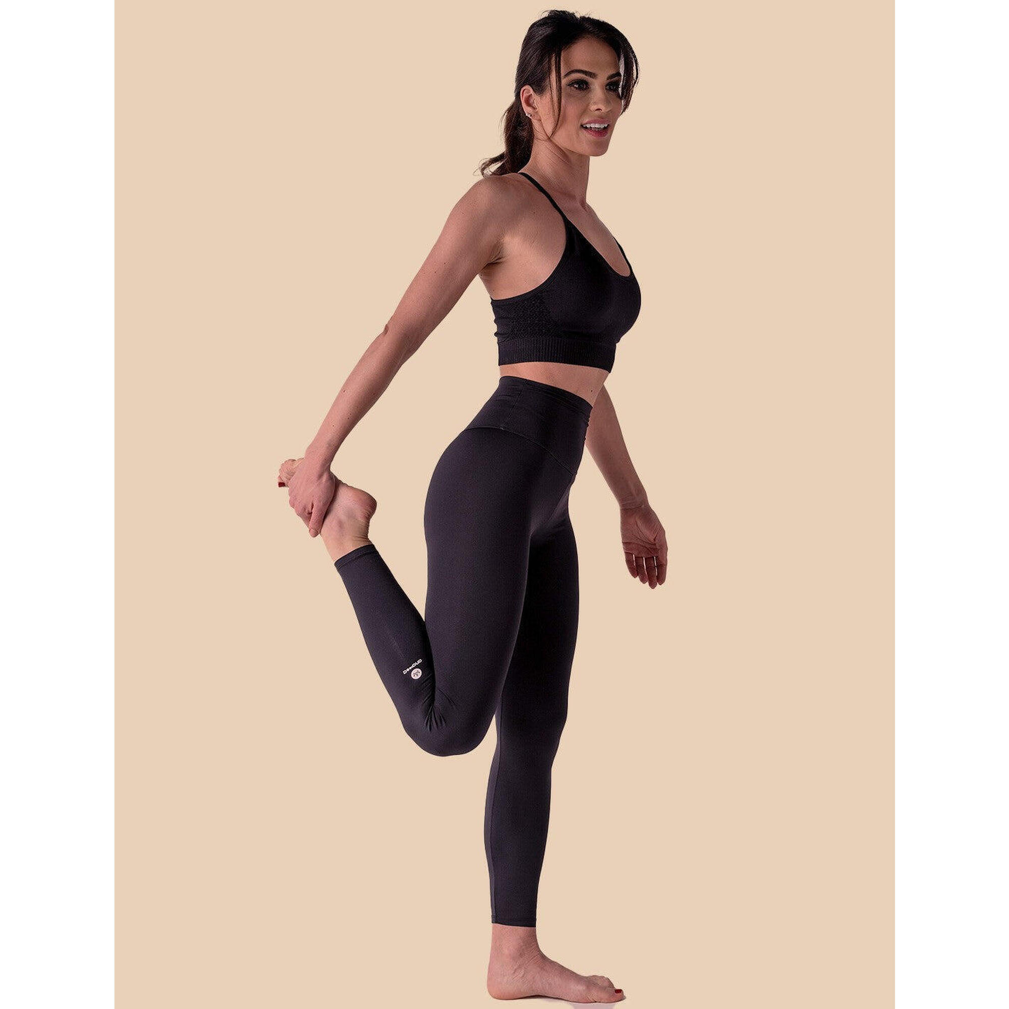 Anaissa - Legging Femme Fitness Taille Haute Natura - Legging - Noir - 40 M - Decathlon