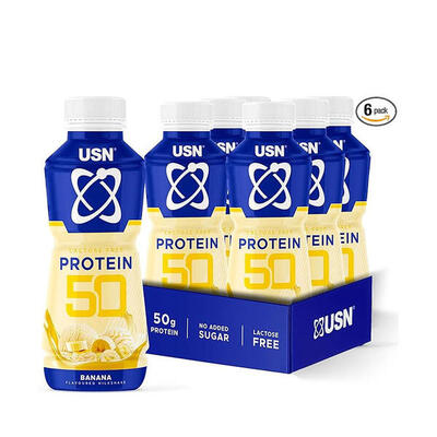 Proteingetränke - Pack Trust Protein Fuel 50 (6x500ml) - Vanille