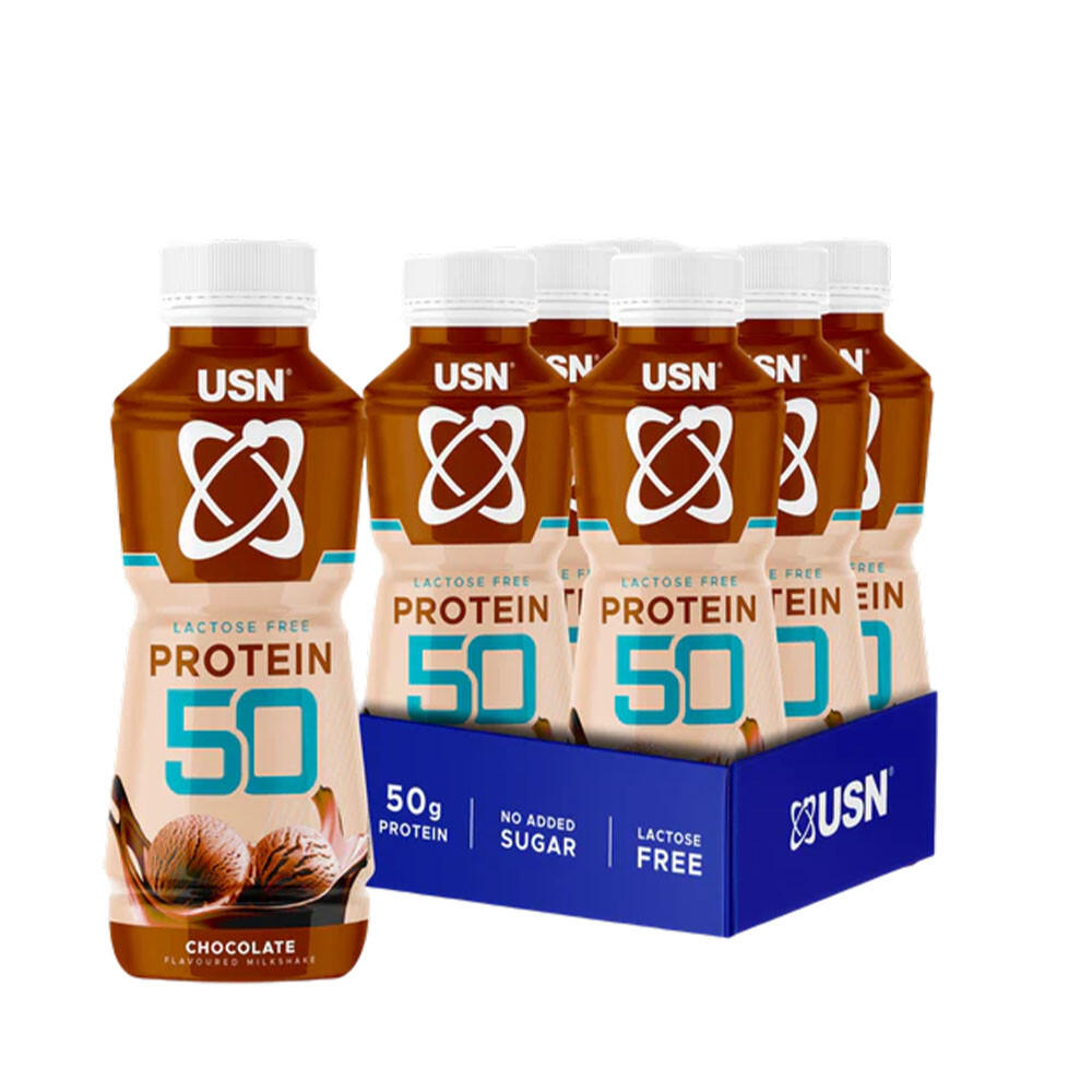 USN Bevande Proteiche - Trust Protein Fuel Confezione Da 50 (6x500ml) - Cioccolato