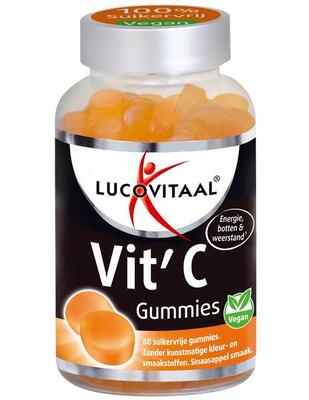 Lucovitaal vitamine c gummies suikervrij