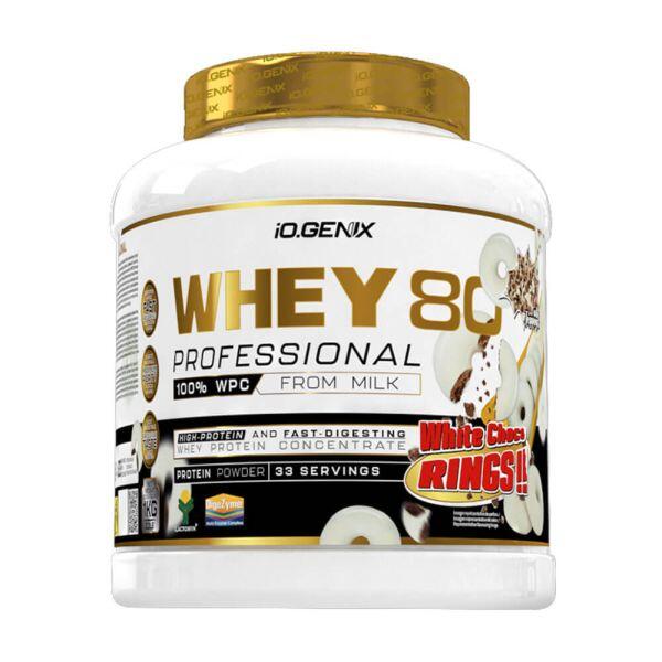 Io.genix - Professional Whey 80 - 1000g Chocolat Blanc Avec Choco Rings De Io.genix - Protéines Végétales - Taille Unique - Decathlon