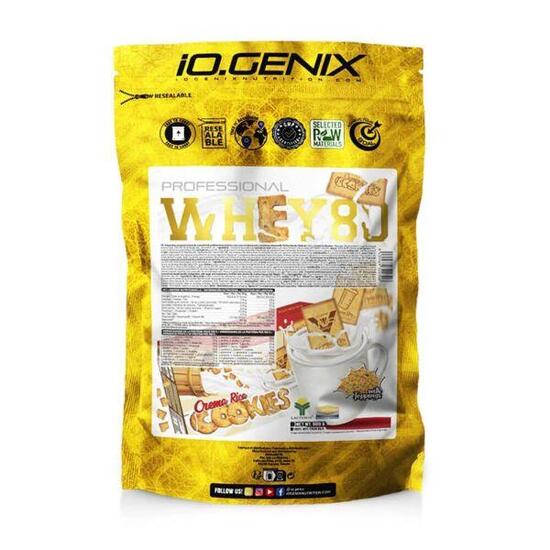 Whey 80 Profesional - 500g Biscuits crème de cacahuète de IO.Genix