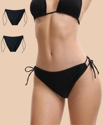 Pack-2 Bas de maillot de bain menstruel brésilien Bimba