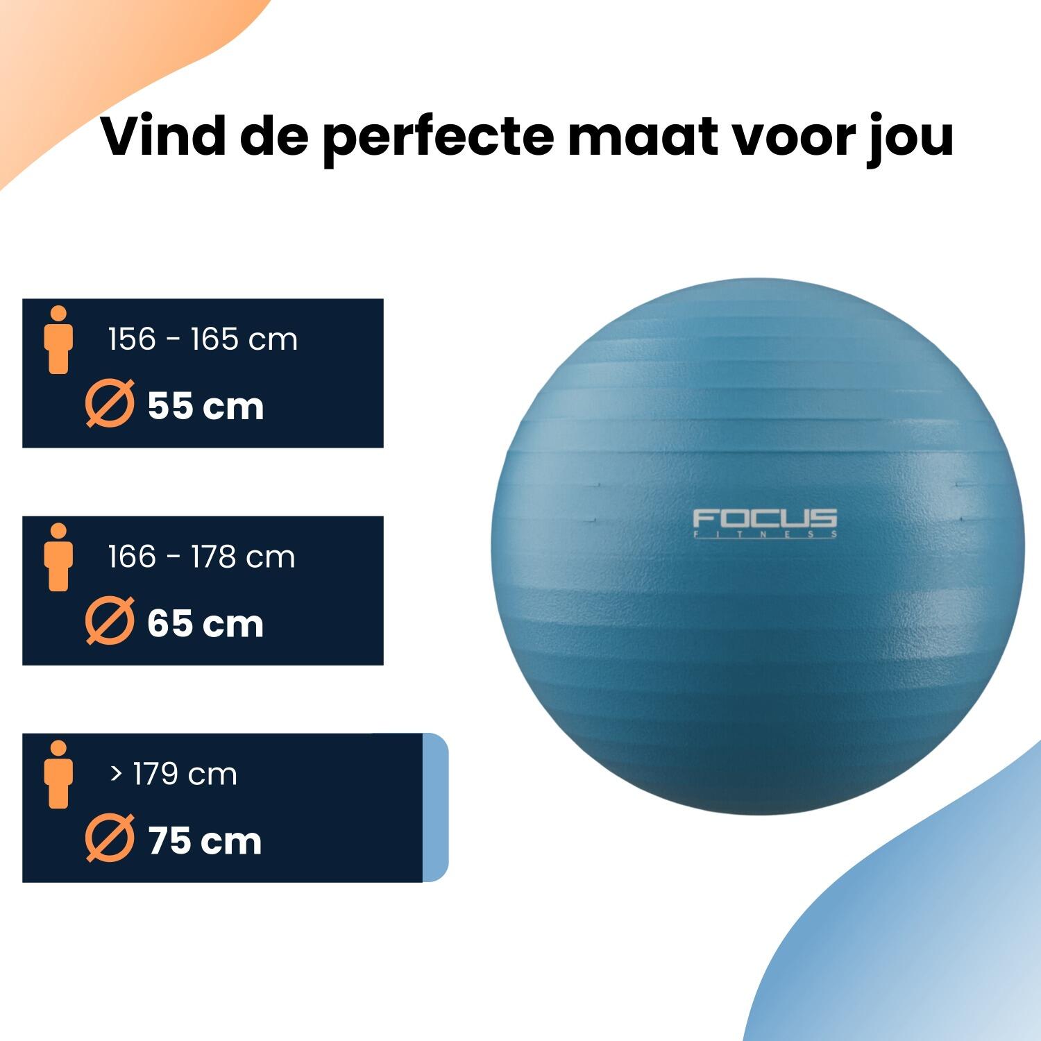 Ballon de gymnastique - 75 cm 4/5