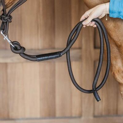 Dyon Führstrick mit abnehmbarem Karabinerhaken Braun WBD