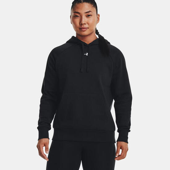 Sweat à capuche UA Rival Fleece pour femme Under Armour Noir