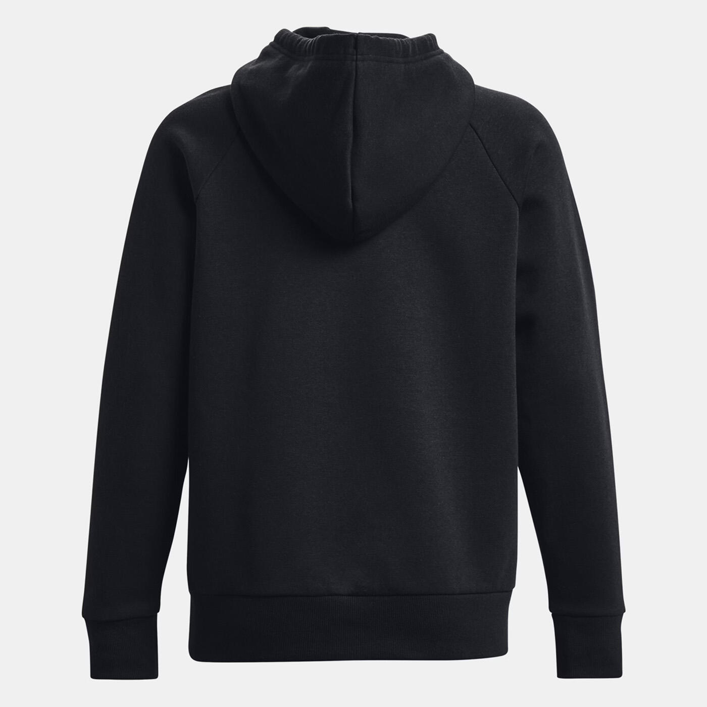Felpa con cappuccio UA Rival Fleece donna Under Armour nero 4/6