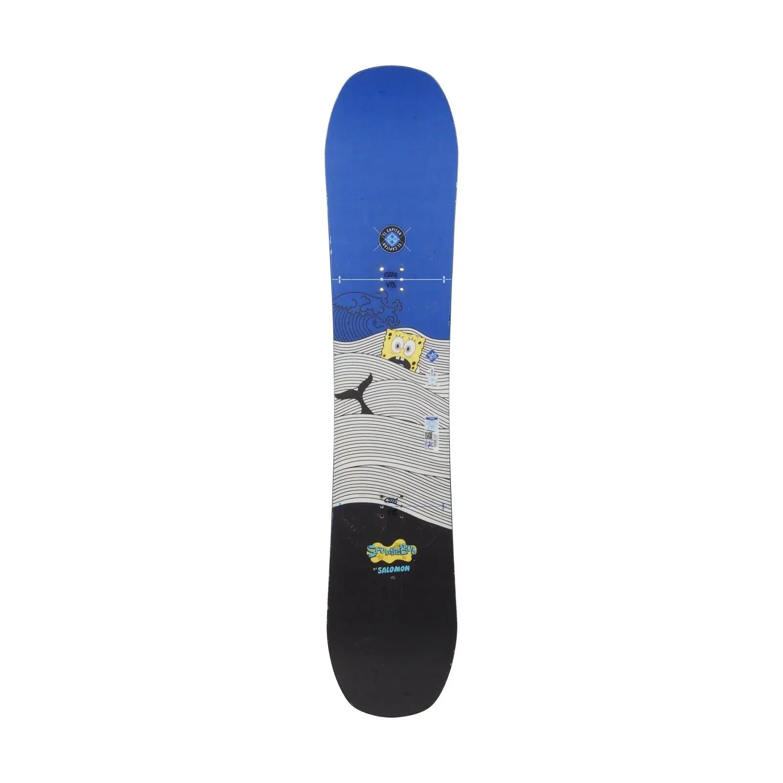 RECONDITIONNE - Snowboard Junior Salomon El Capitan + Fixations Coque 5/5