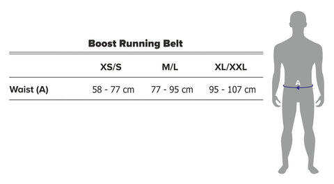 Ceinture de course technique pour rangement stable 2/3