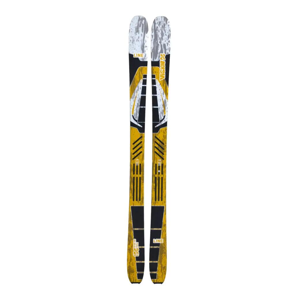 Line Vision 96 Yellow Men's Skis without bindings