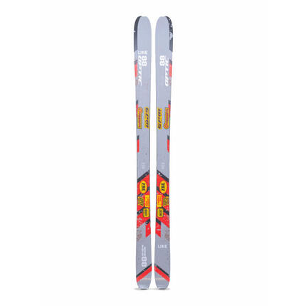 Line Optic 88 Grijs Heren ski's zone bindingen
