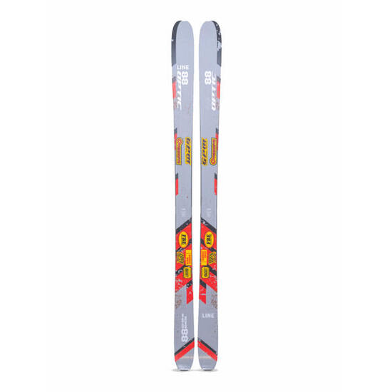 Line Optic 88 Grijs Heren ski's zone bindingen