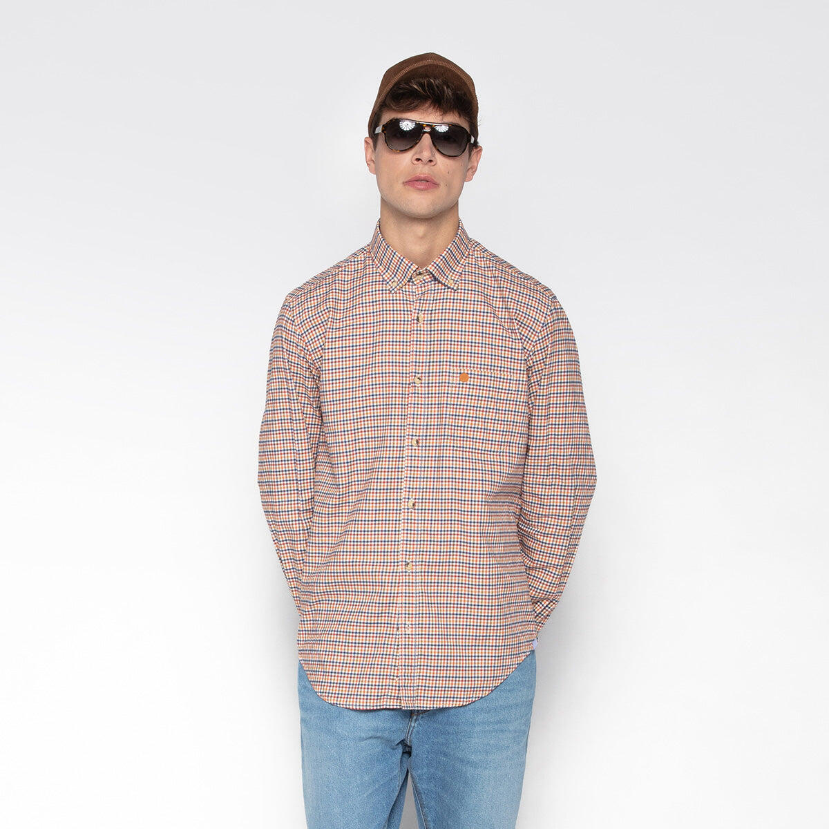 Camicia Charles a maniche lunghe a quadri 2/5