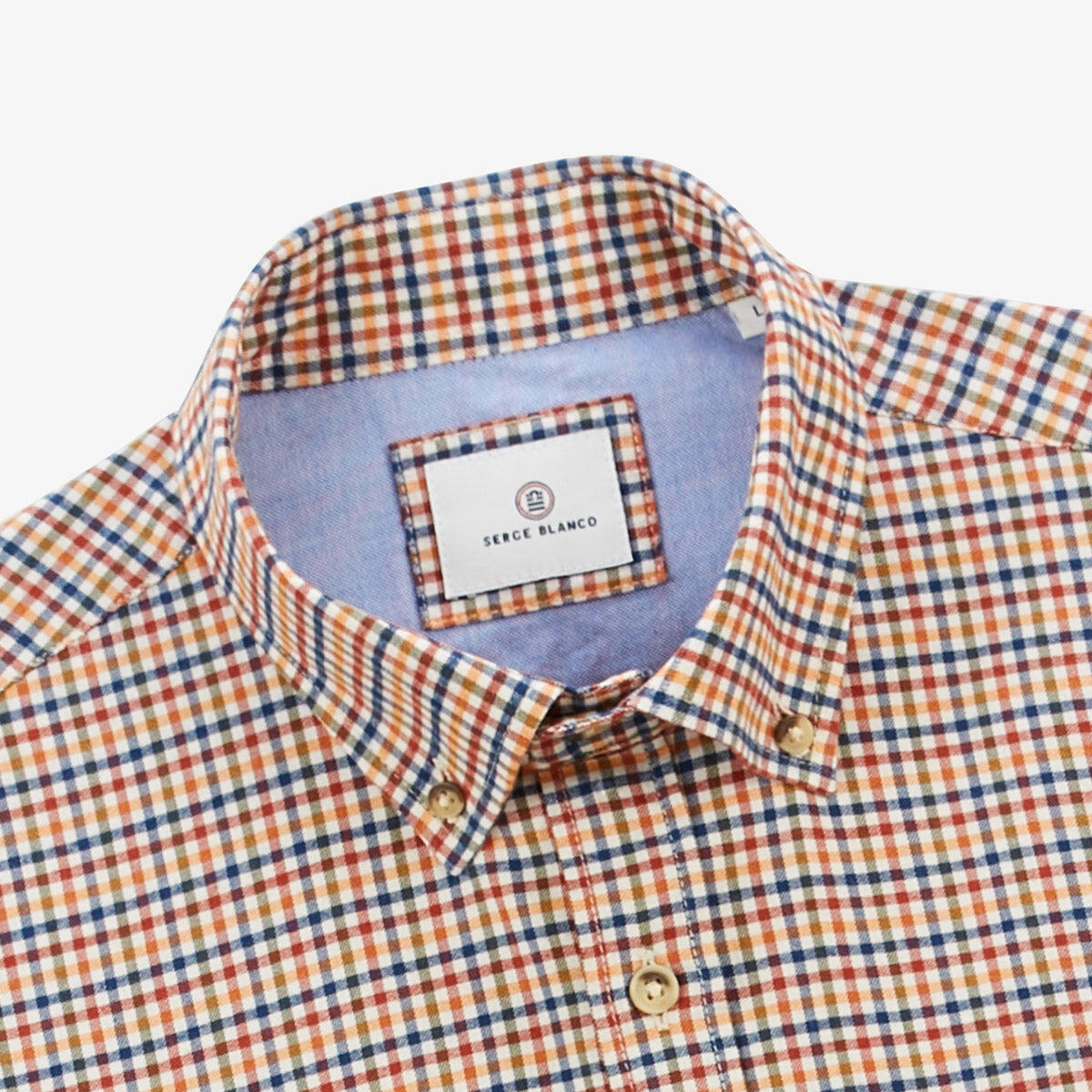 Camicia Charles a maniche lunghe a quadri 4/5
