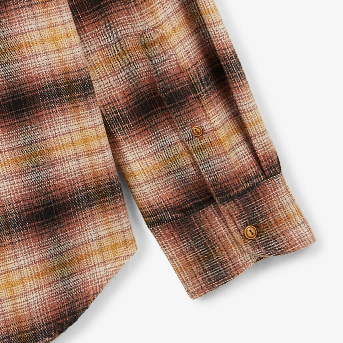 Camicia Charles a maniche lunghe, collo Mao, a quadri 5/5