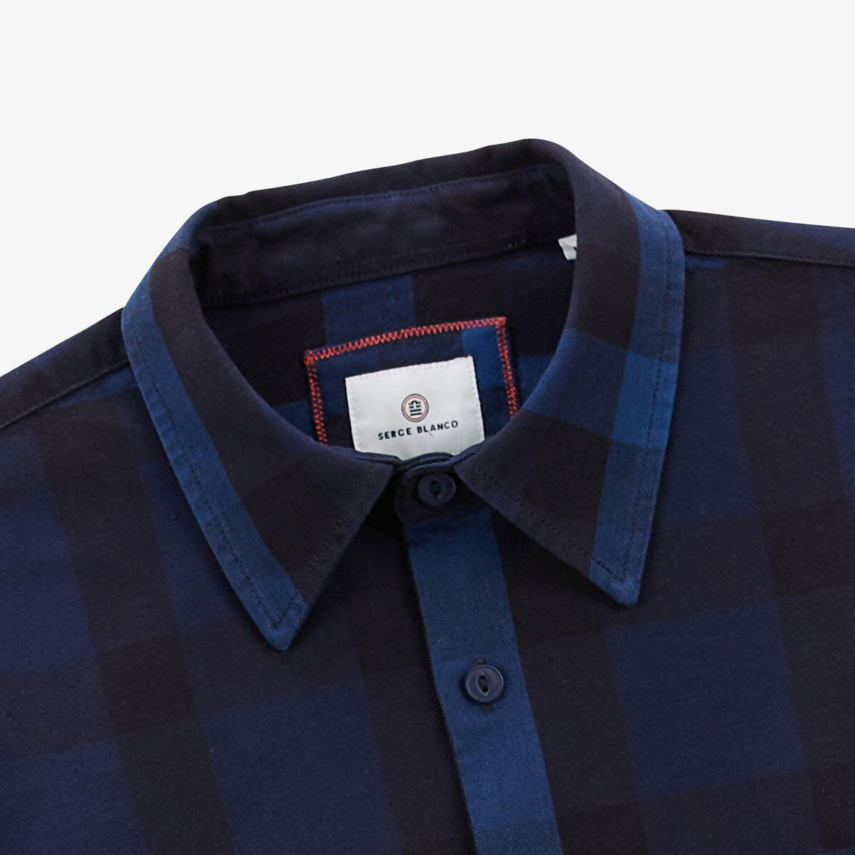 Camicia Amsterdam in velluto a maniche lunghe 4/5