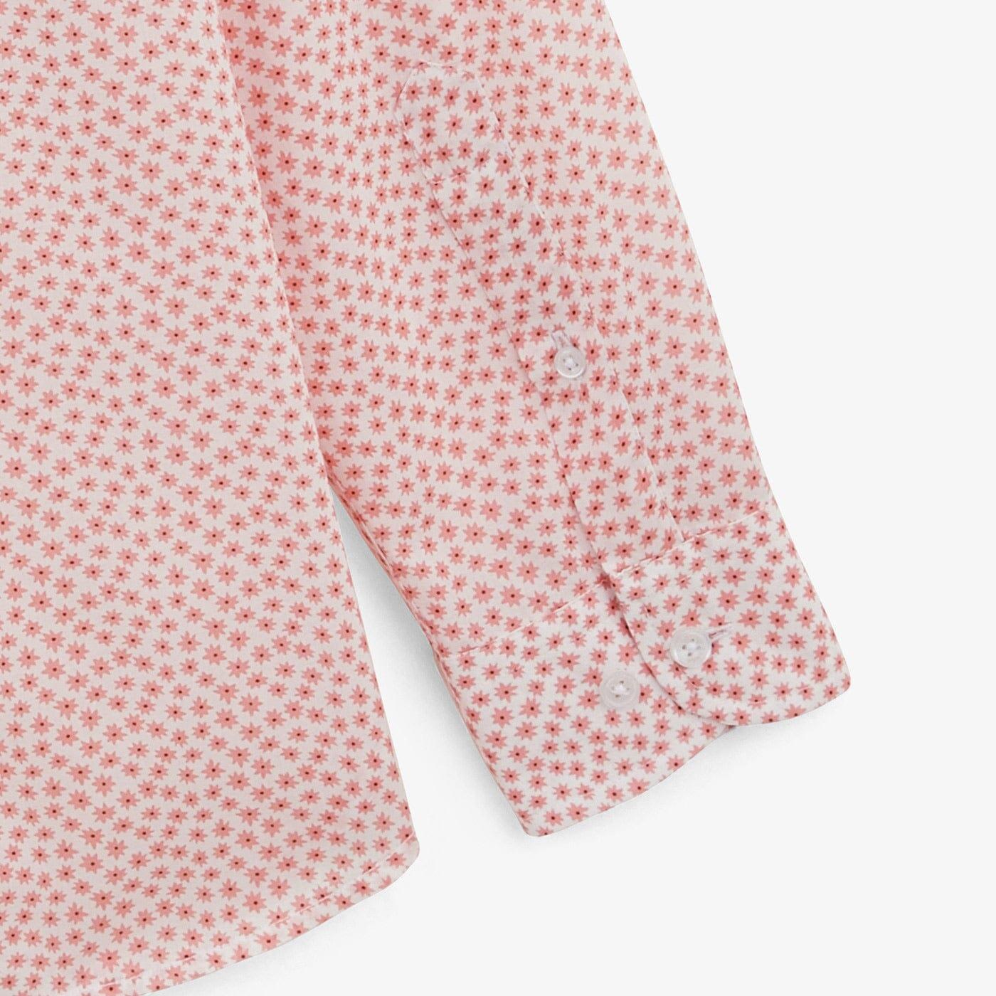 Camicia Charles a maniche lunghe in fantasia 4/4