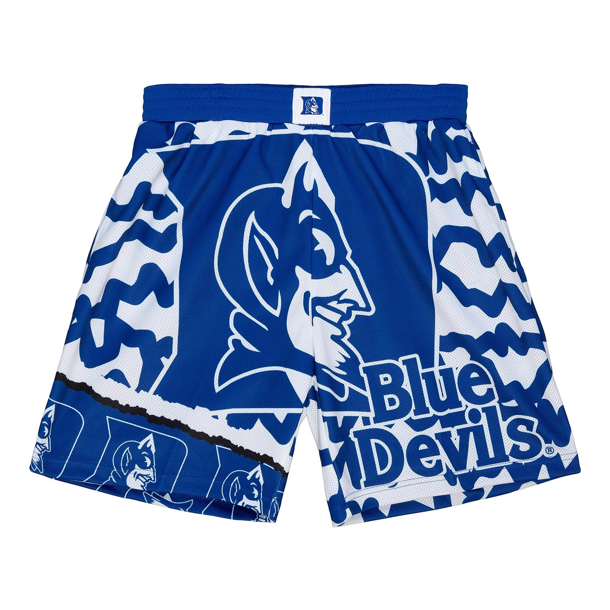 MITCHELL & NESS Pantaloncini Duke NCAA Jumbotron 2.0 Sublimated