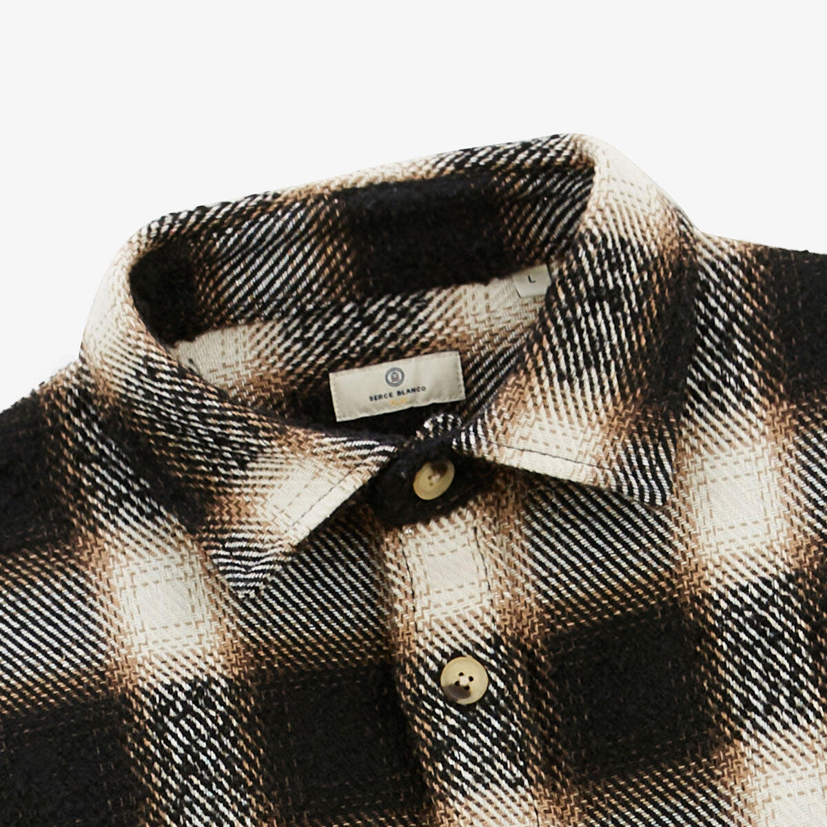 Sobrecamisa de cuadros Clovis 4/5
