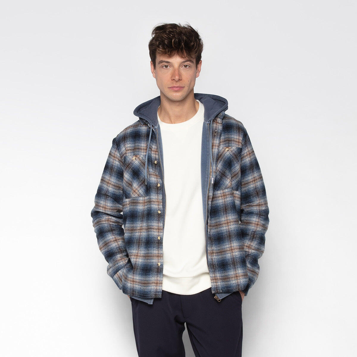 Camicia Clovis a maniche lunghe a quadri 2/5