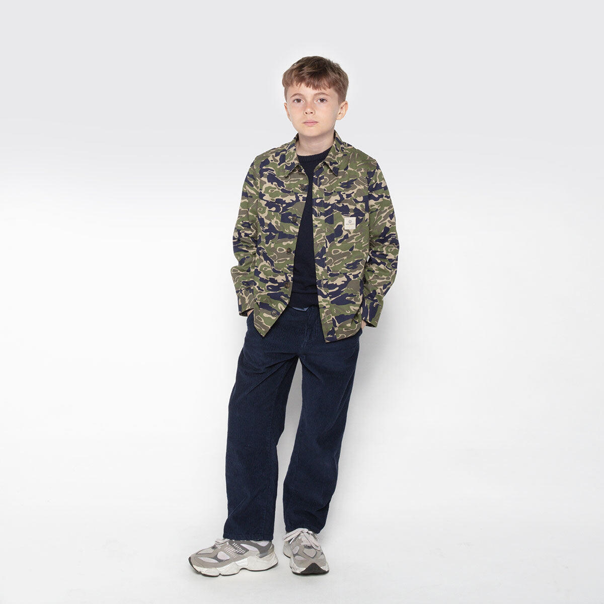 Camicia mimetica Clovis junior a maniche lunghe 2/5