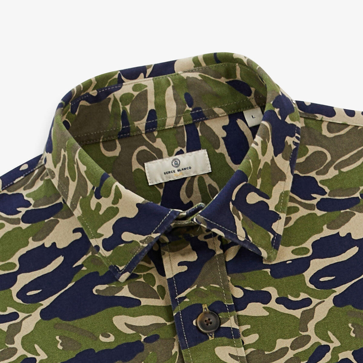 Camicia mimetica Clovis a maniche lunghe 4/5