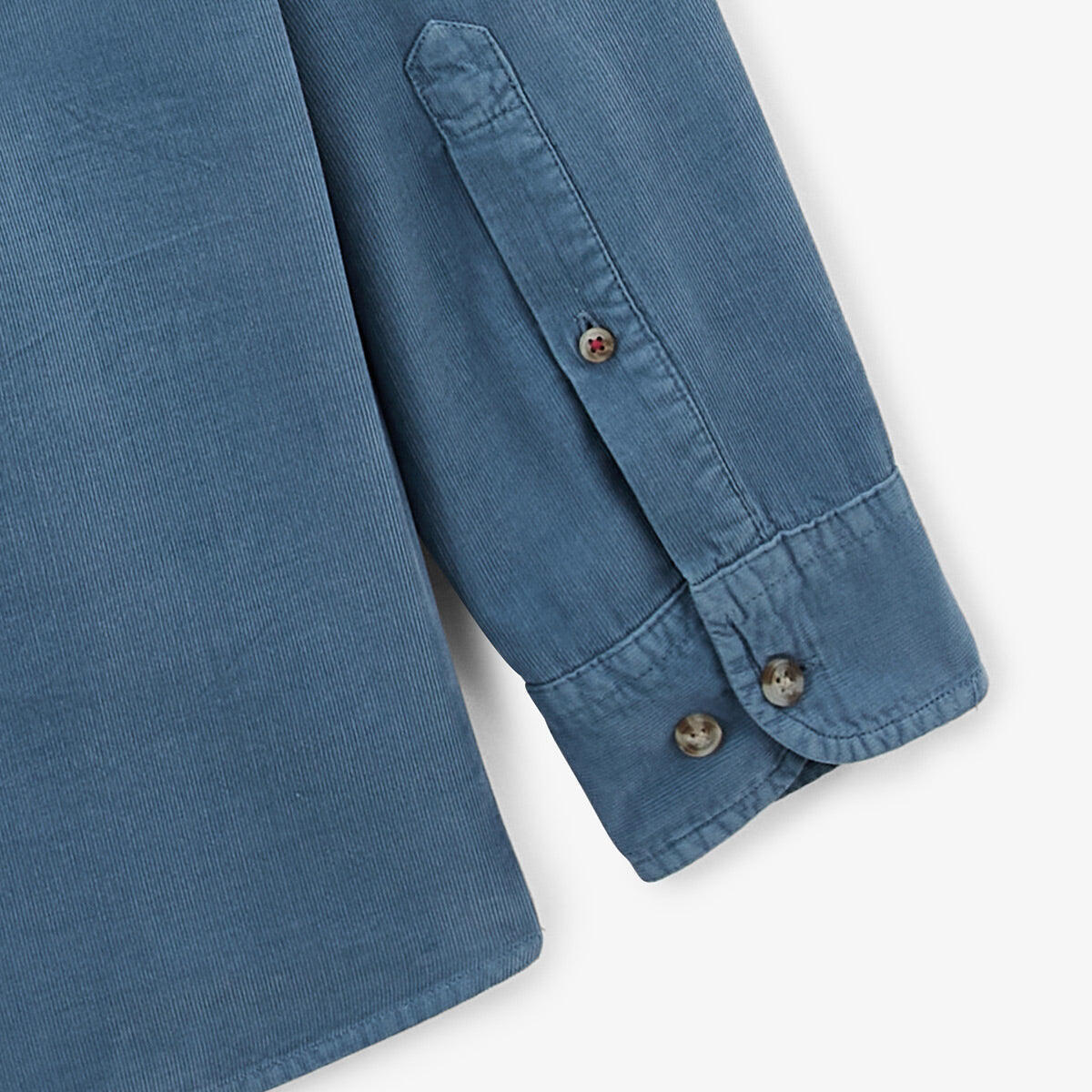 Camicia a maniche lunghe Charles in velluto 5/5