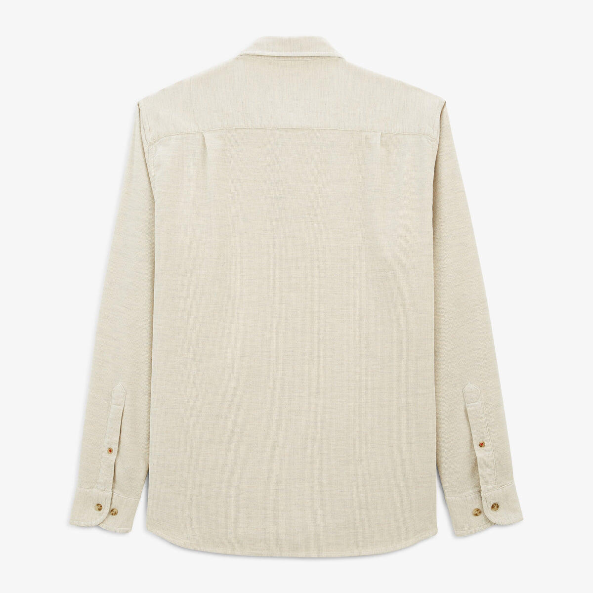 Camicia a maniche lunghe Charles in velluto 3/5