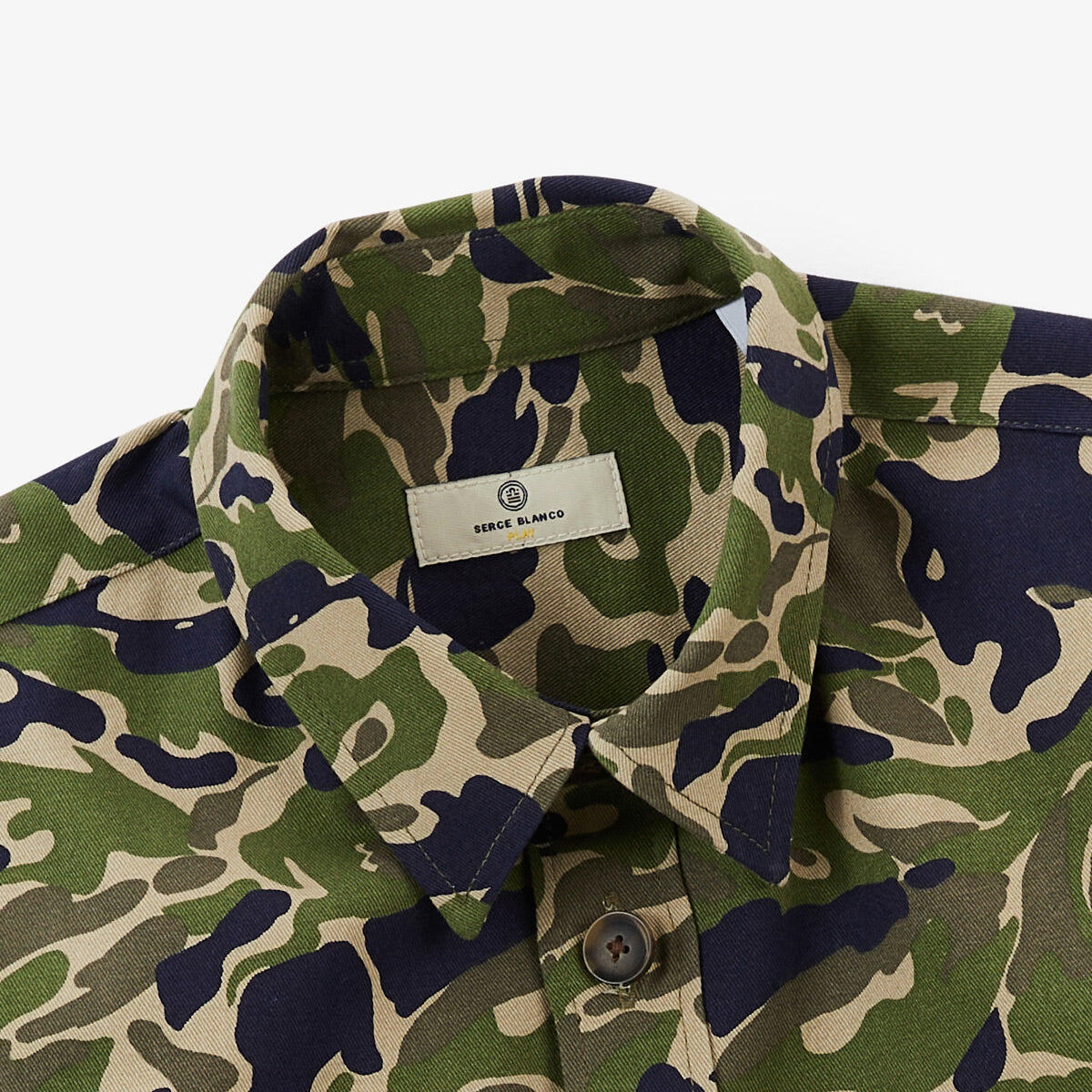 Camicia mimetica Clovis junior a maniche lunghe 4/5