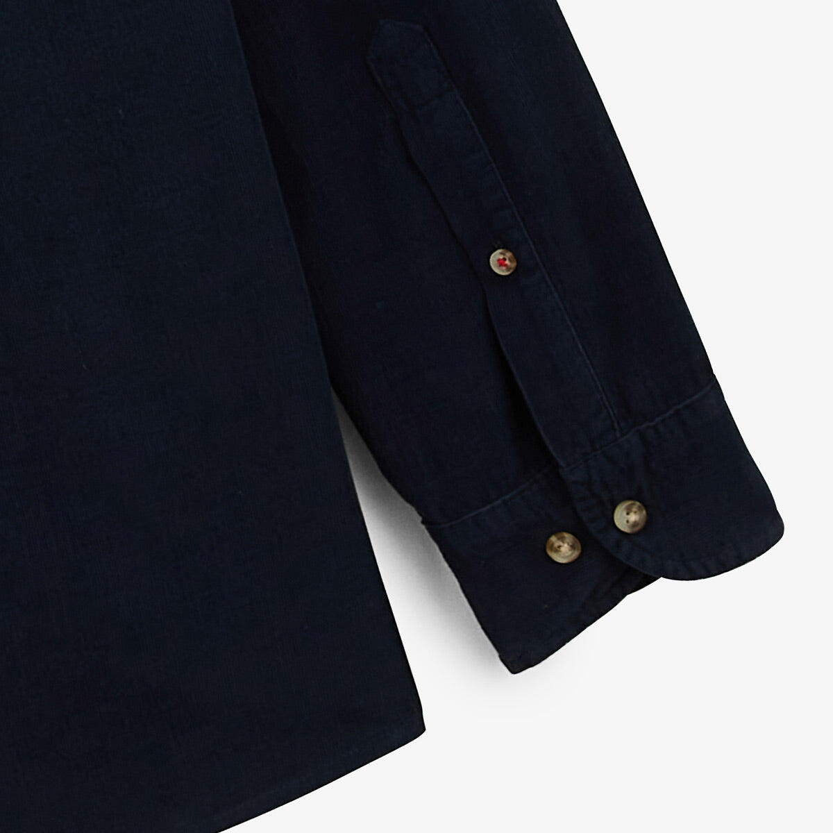Camicia a maniche lunghe Charles in velluto 5/5