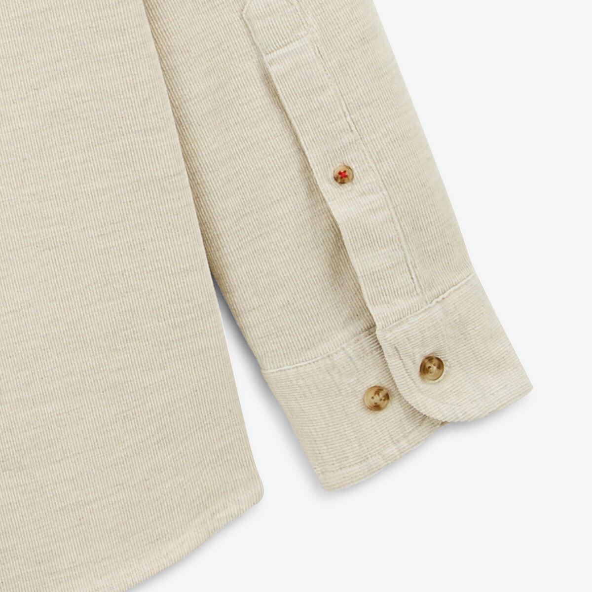 Camicia a maniche lunghe Charles in velluto 5/5