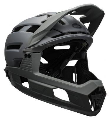 BELL Super Air R MIPS — Casco con Mentoniera Rimovibile Grigio L