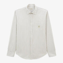 Chemise manches longues en coton à rayures Charles Play