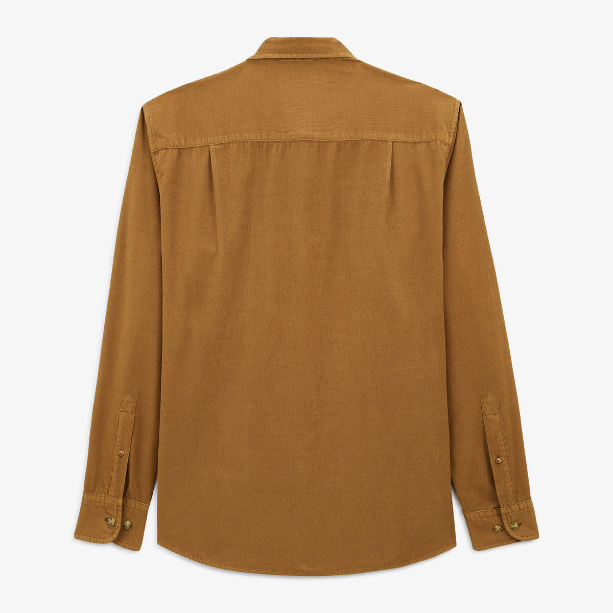 Camicia a maniche lunghe Charles in velluto 3/5