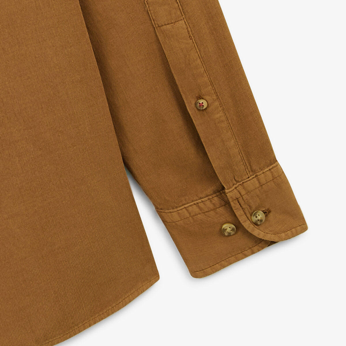 Camicia a maniche lunghe Charles in velluto 5/5