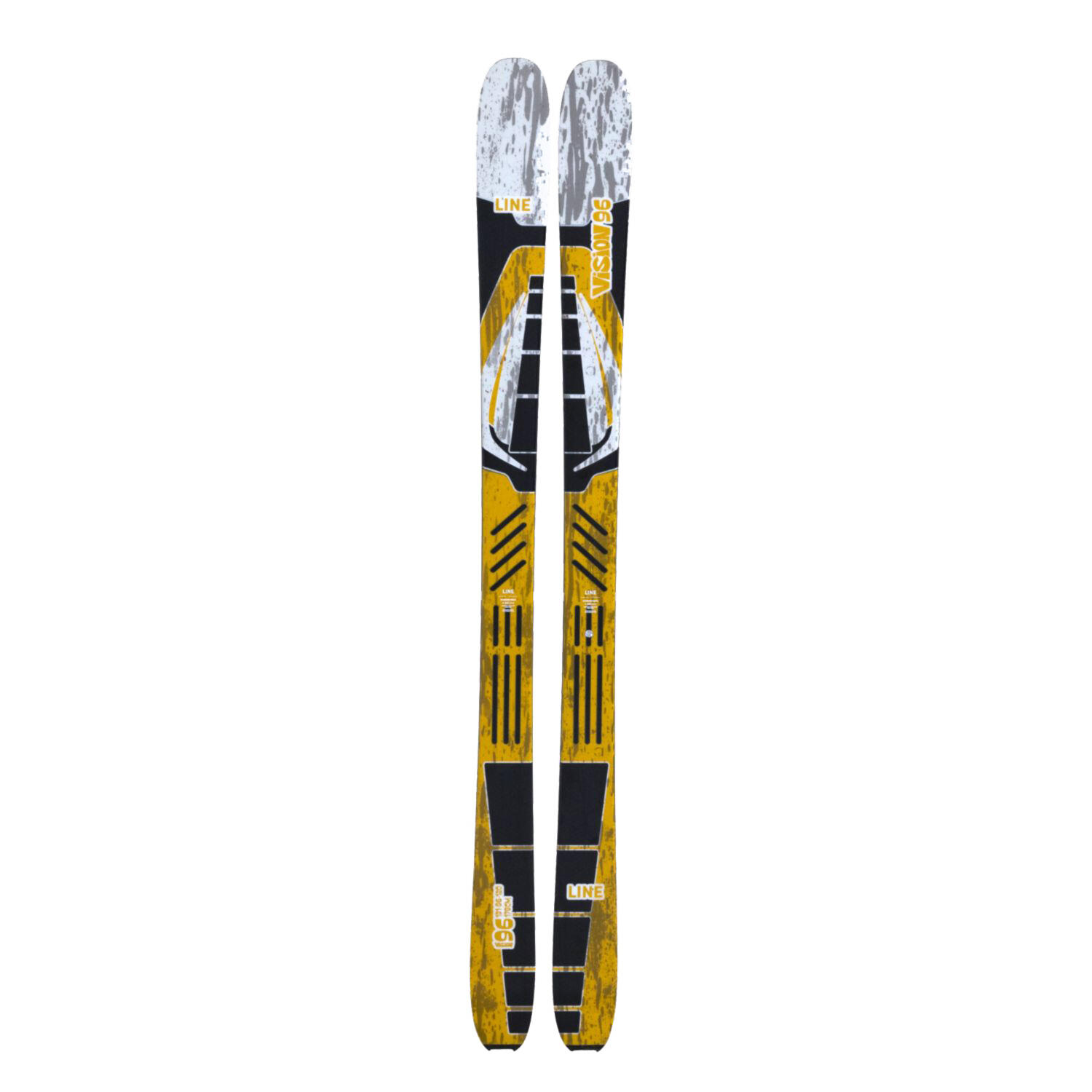 Line Vision 96 Bindless Esquís Amarillo Hombre 1/1