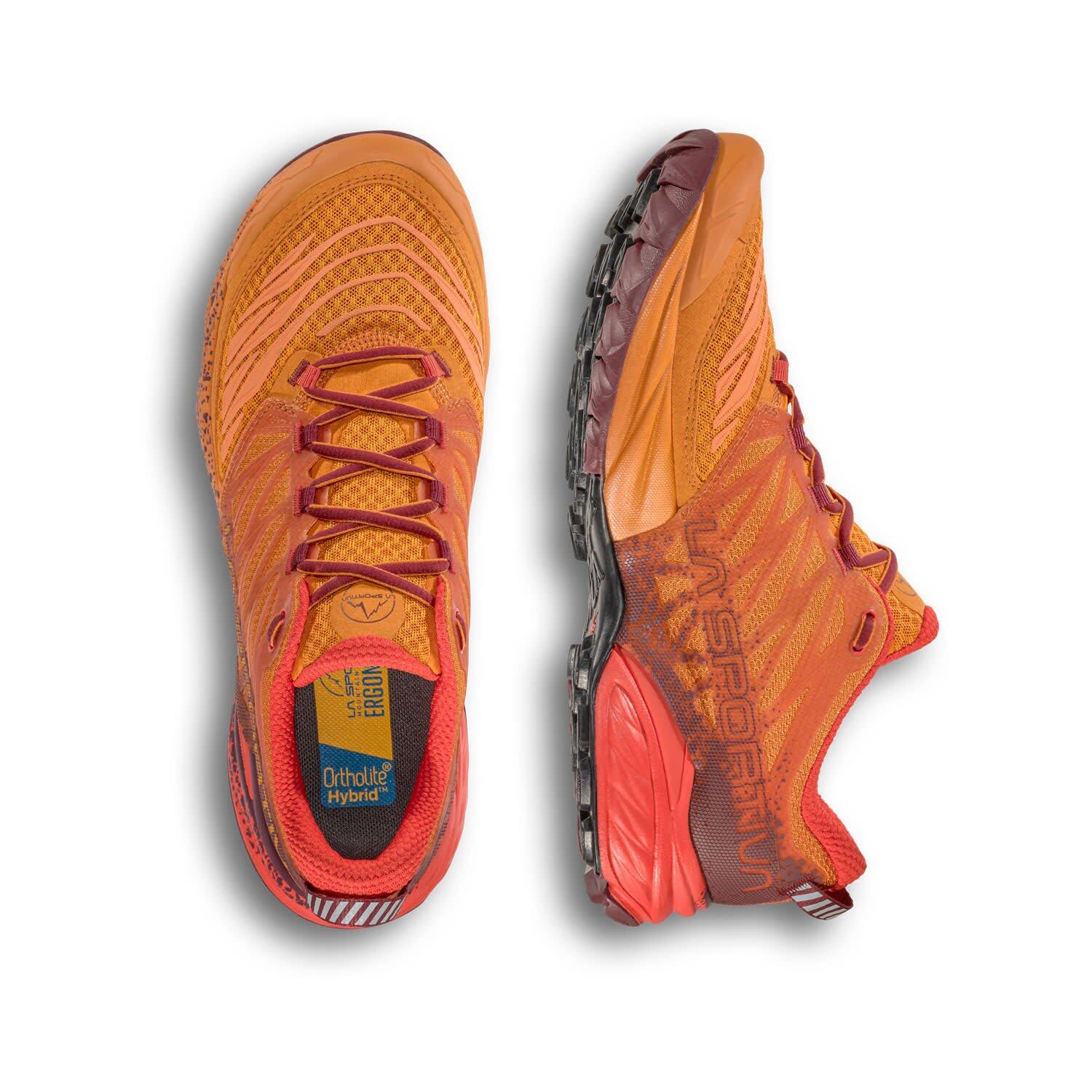 Trailschoenen Heren - LA SPORTIVA Akasha II - Hawaiian Sun/Redwood 5/6