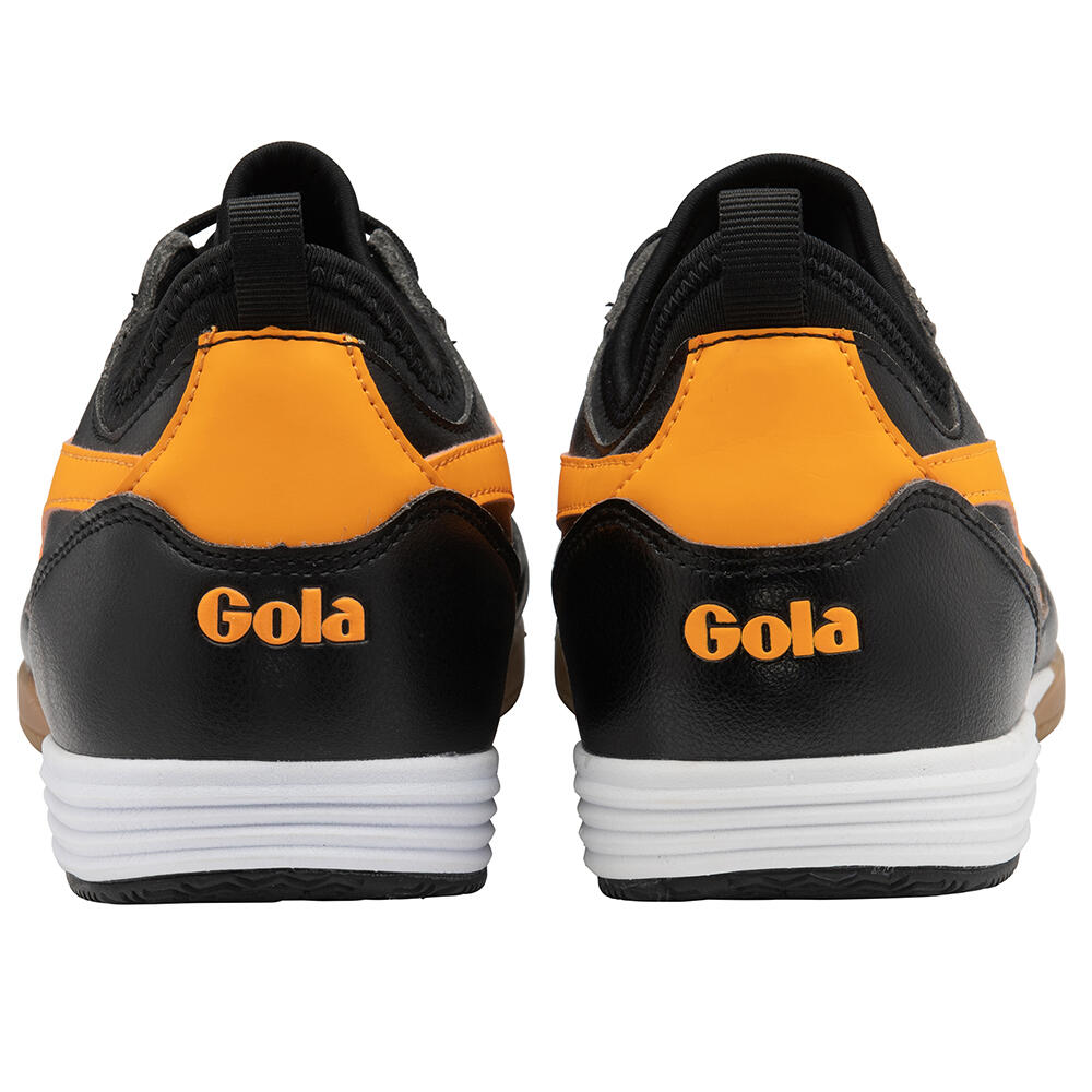 Chaussures de football Microfibre Noires/Soleil Ceptor TX pour Hommes 4/6