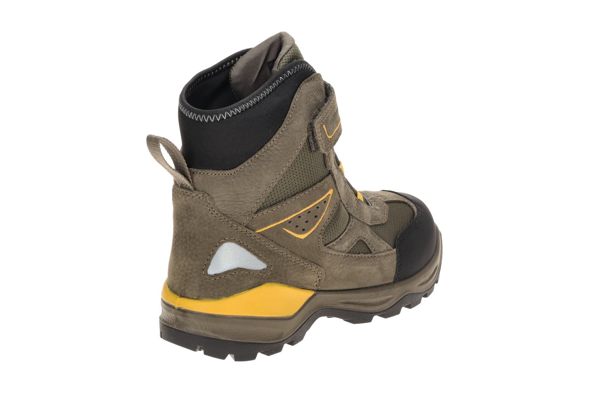 ecco Snow Mountain Kinderstiefel grau Warmfutter wasserdicht 4/7