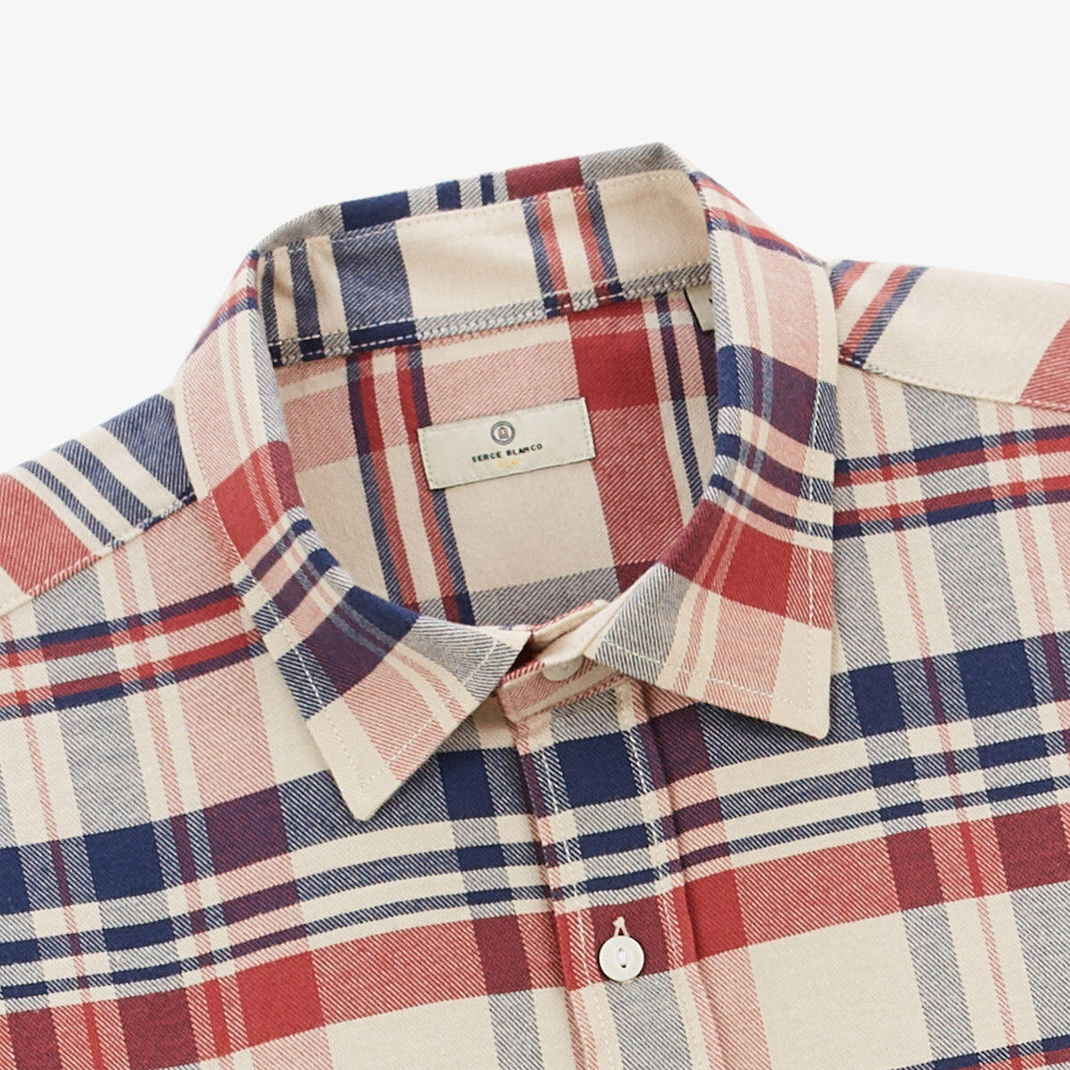 Camicia Charles a maniche lunghe a quadri 4/5