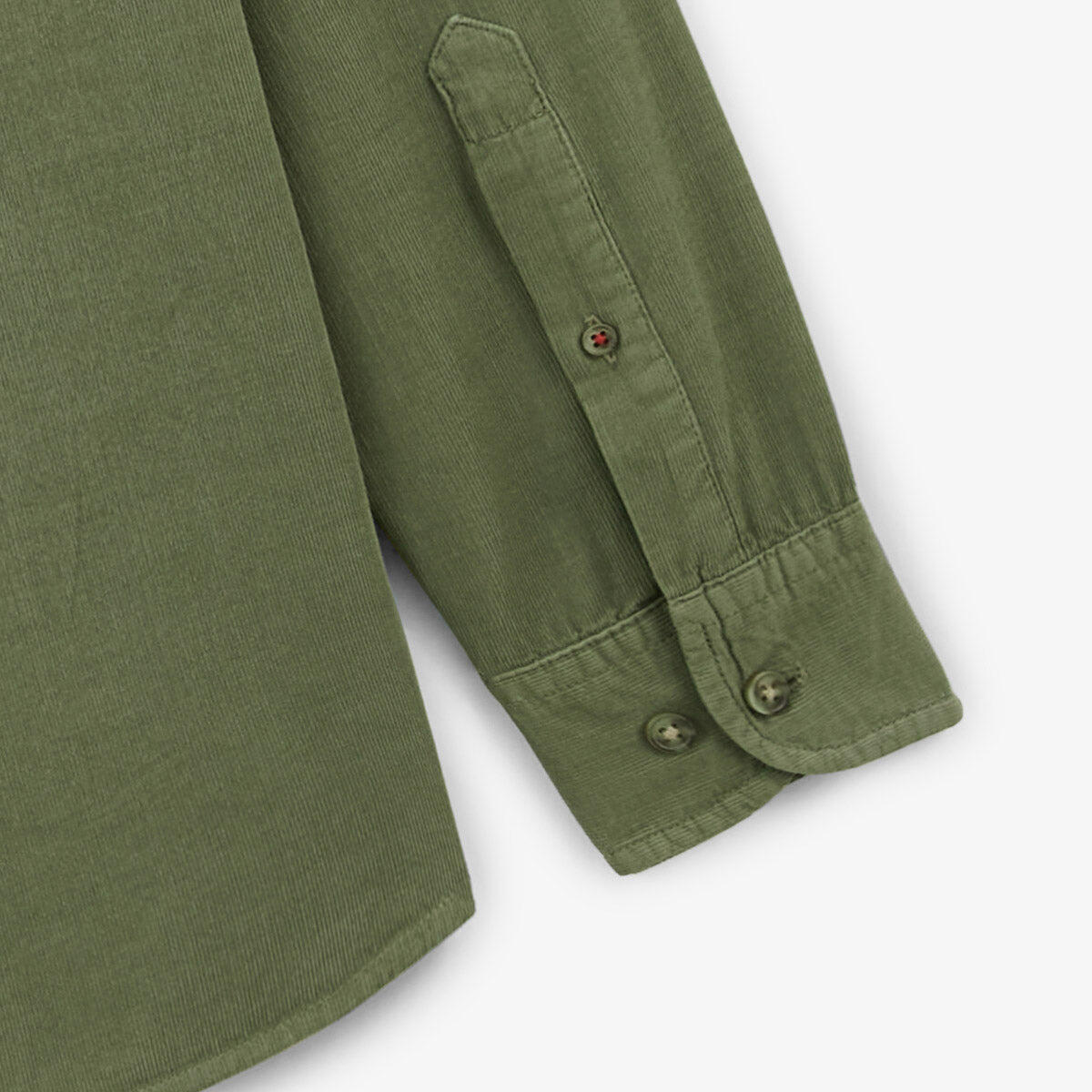 Camicia a maniche lunghe Charles in velluto 5/5