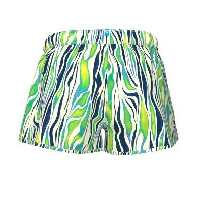 Spodenki krótkie damskie szorty sportowe na basen trening Arena Beach Zebra 3/5