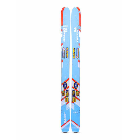 Line Optic 114 Blauw Heren ski's zone bindingen
