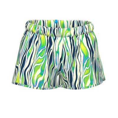Spodenki krótkie damskie szorty sportowe na basen trening Arena Beach Zebra 4/5