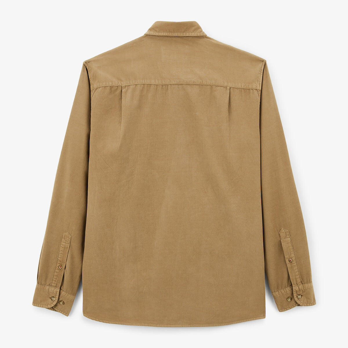 Camicia a maniche lunghe Charles in velluto 3/5