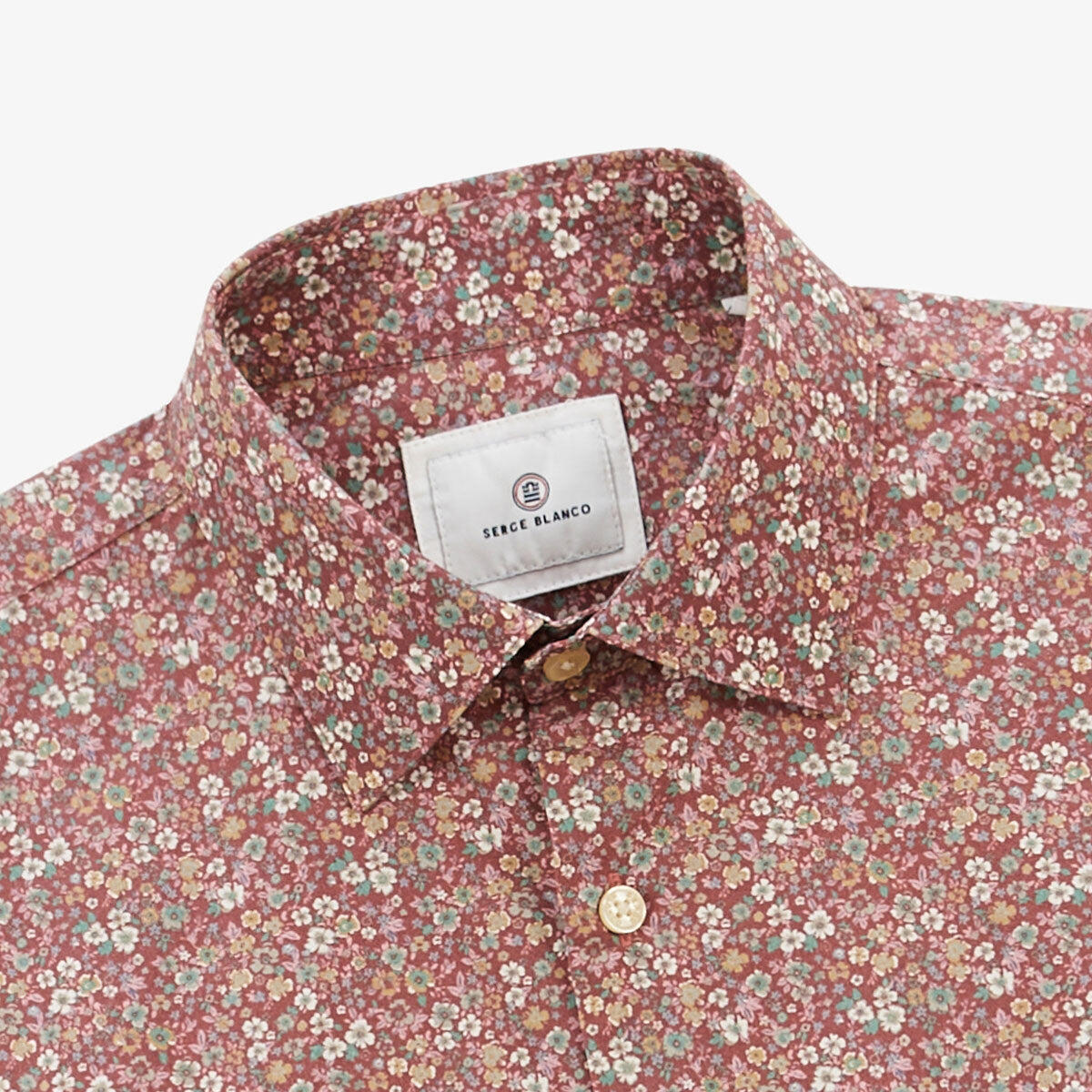 Camicia Charles a maniche lunghe con stampa floreale 4/6