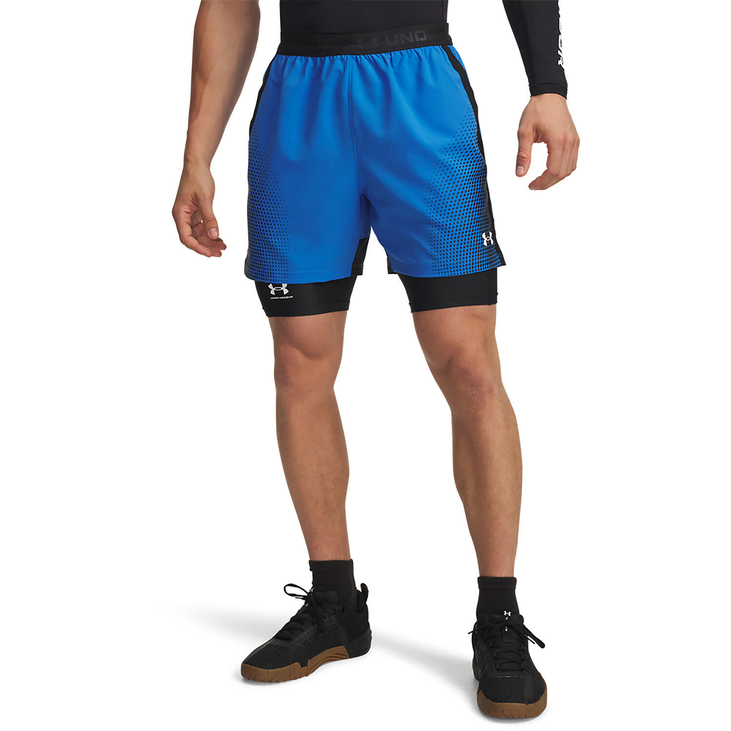 Herenshort Under Armour Vanish Graphic Short Blauw 2xl 3/7