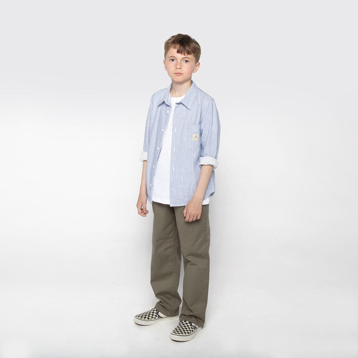 Camisa de manga larga Charles junior de rayas 2/5